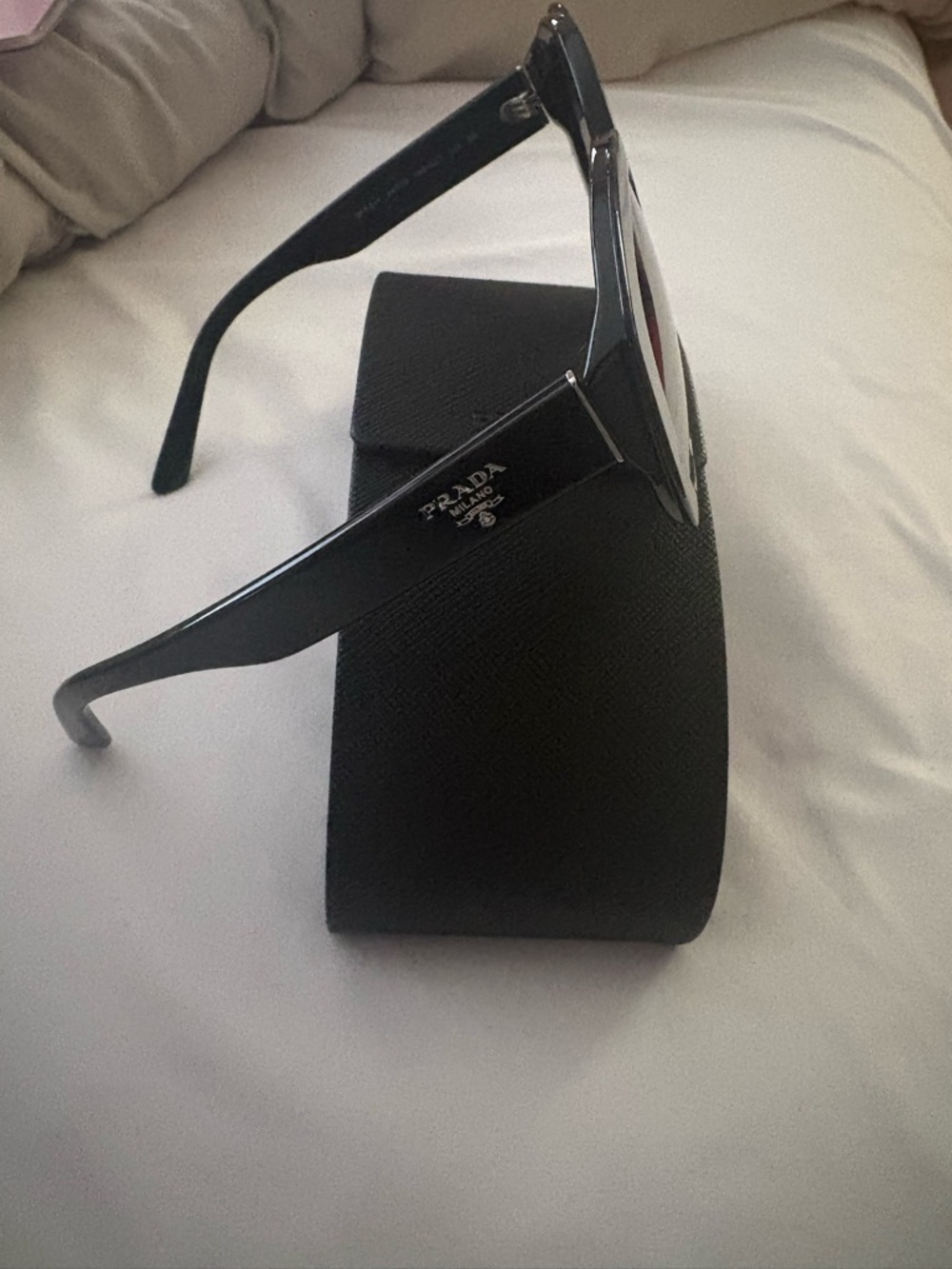 Prada Black Cat-Eye Sunglasses - Picture 3 of 9